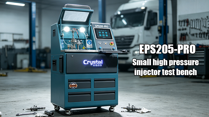 A compact and powerful common rail test bench