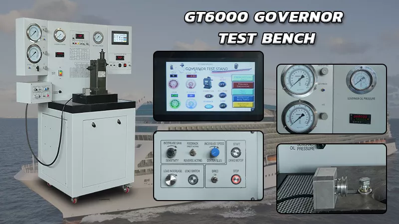 A governor test bench except common rail test bench