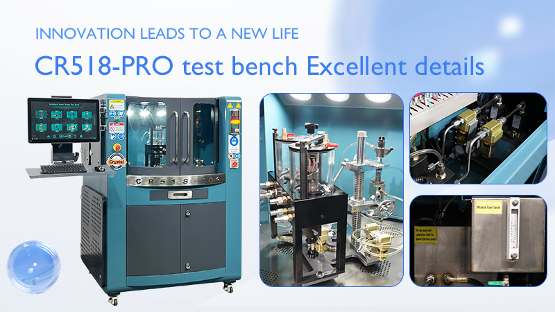 Best performance small size multifunctional test bench cr518-pro