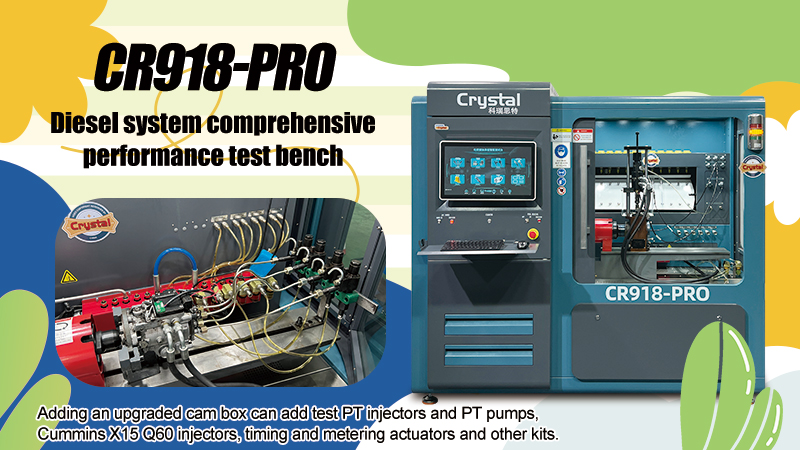 Common rail test bench empowers maintenance engineers