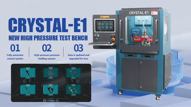 Common rail test bench is a precision testing for modern diesel engines