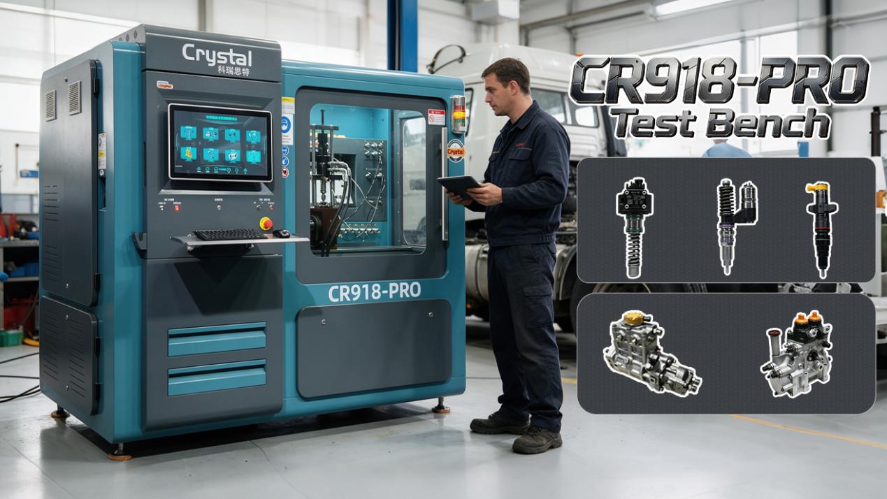 Common rail test bench is reliable solution for injector testing