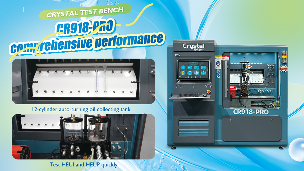 Common rail test bench keeps injectors functional