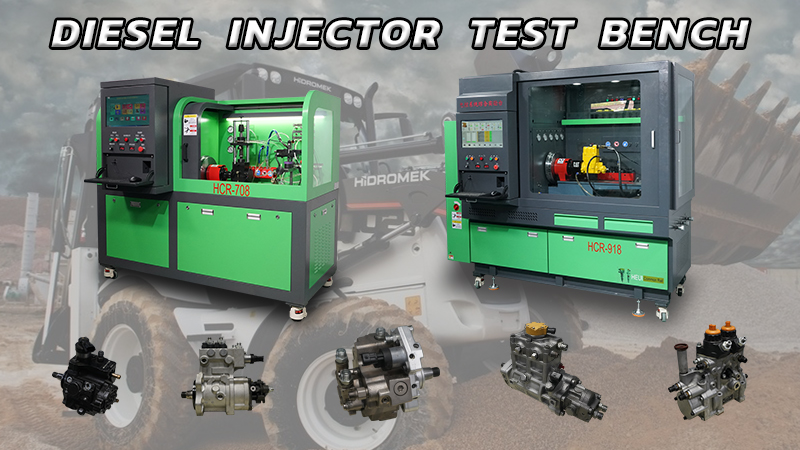 Common rail test bench make your calibration service a high level