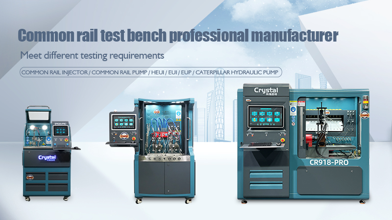 Composition of the common rail test bench