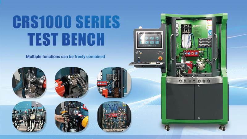 Crs1000 common rail test bench brings precision testing