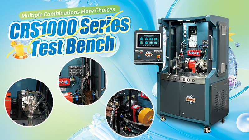 Crs1000 common rail test bench meets diverse testing needs