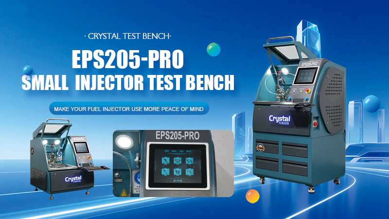 Crystal automation precision in common rail injector testing