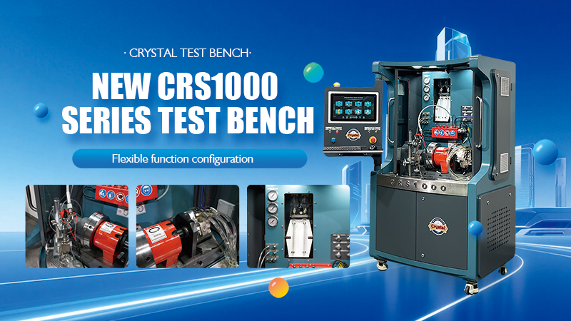 Crystal automation precision in common rail injector testing