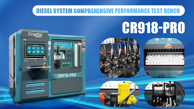 Crystal common rail test bench create a new start