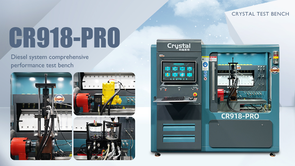 Crystal gives you reasons to choose China common rail test bench