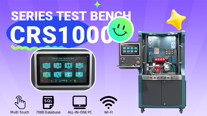 Crystal high-pressure common rail test bench leads the way in diesel testing