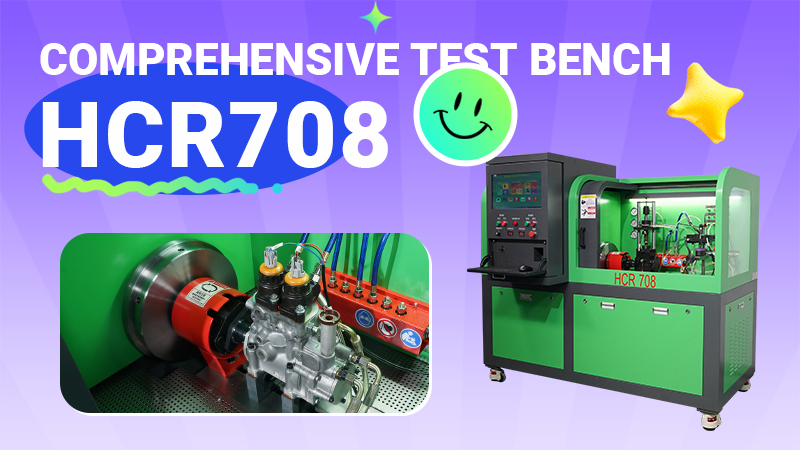 Crystal high-pressure common rail test bench leads the way in diesel testing