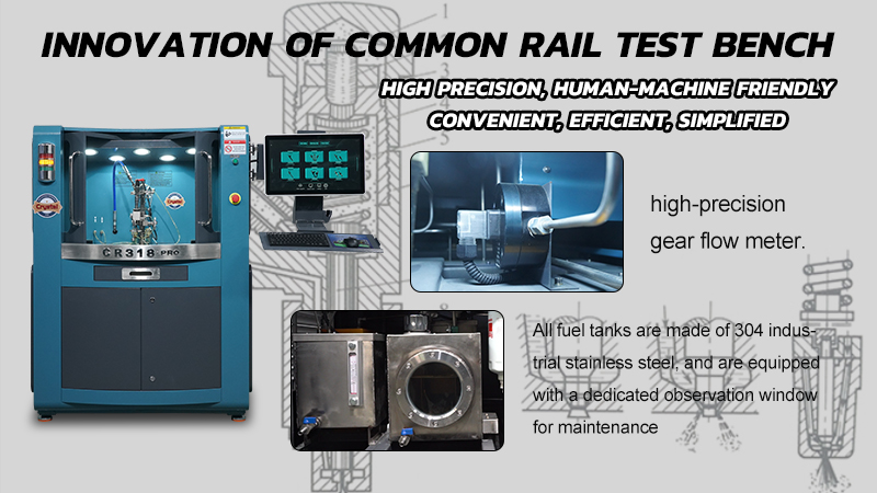 Innovation of common rail test bench
