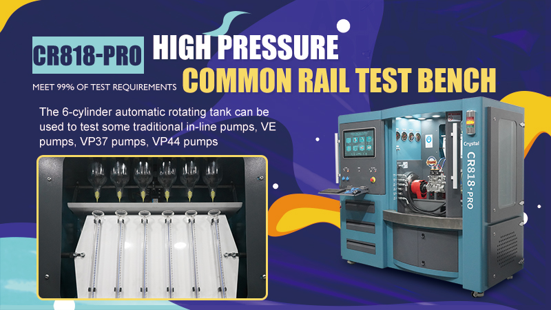 Know more about crystal newly upgraded common rail test bench