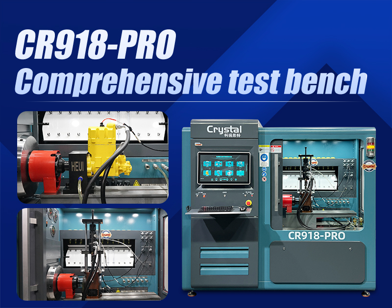 Power your workshop with common rail test bench cr918-pro