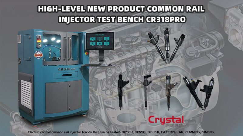 Something about crystal common rail test bench cr-318pro