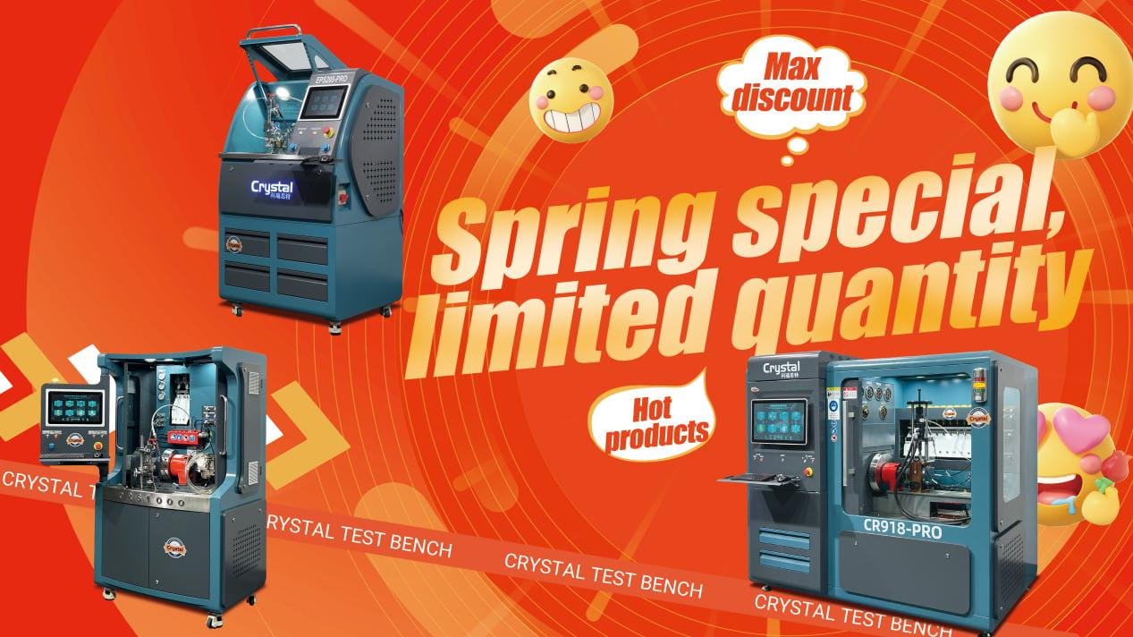 Spring promotion for common rail test bench is ongoing