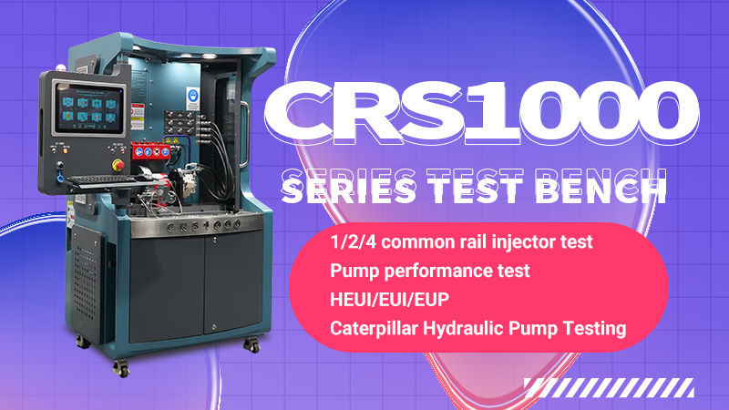 Successful showcase of common rail test bench crs1000