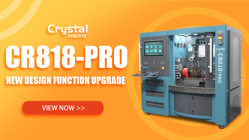 Support crystal genuine common rail test bench