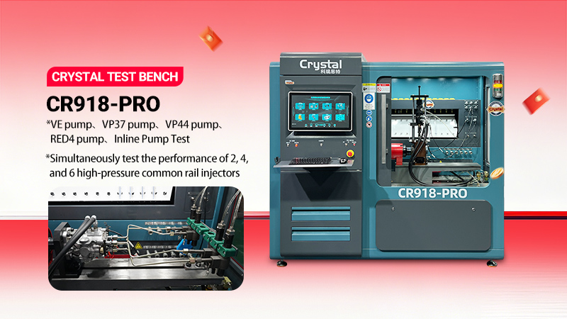 The flagship common rail test bench redefining modern diesel diagnostics