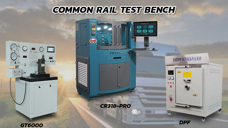 The new common rail test bench in 2021