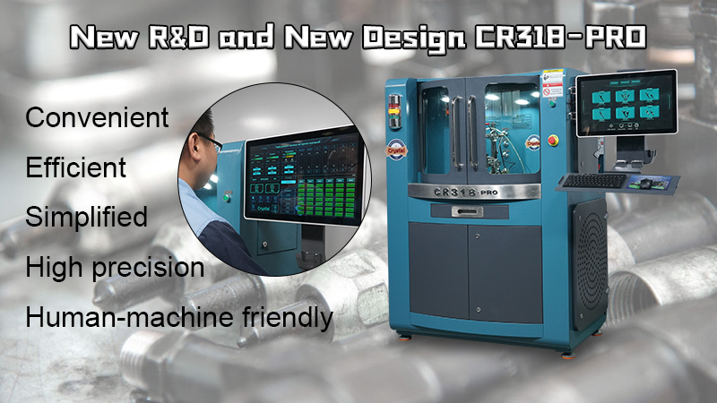 What is the difference of CRYSTAL common rail test bench