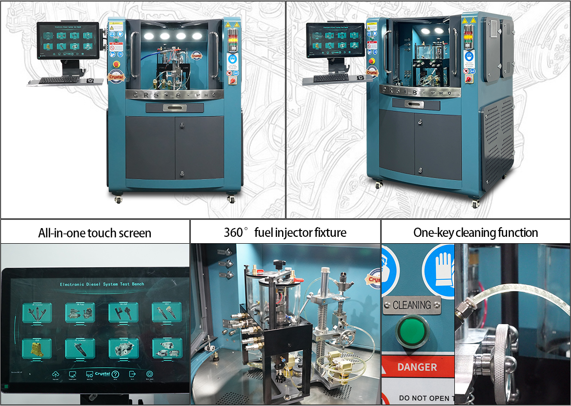 Multi-functional Common Rail Test Bench CR518-PRO Features