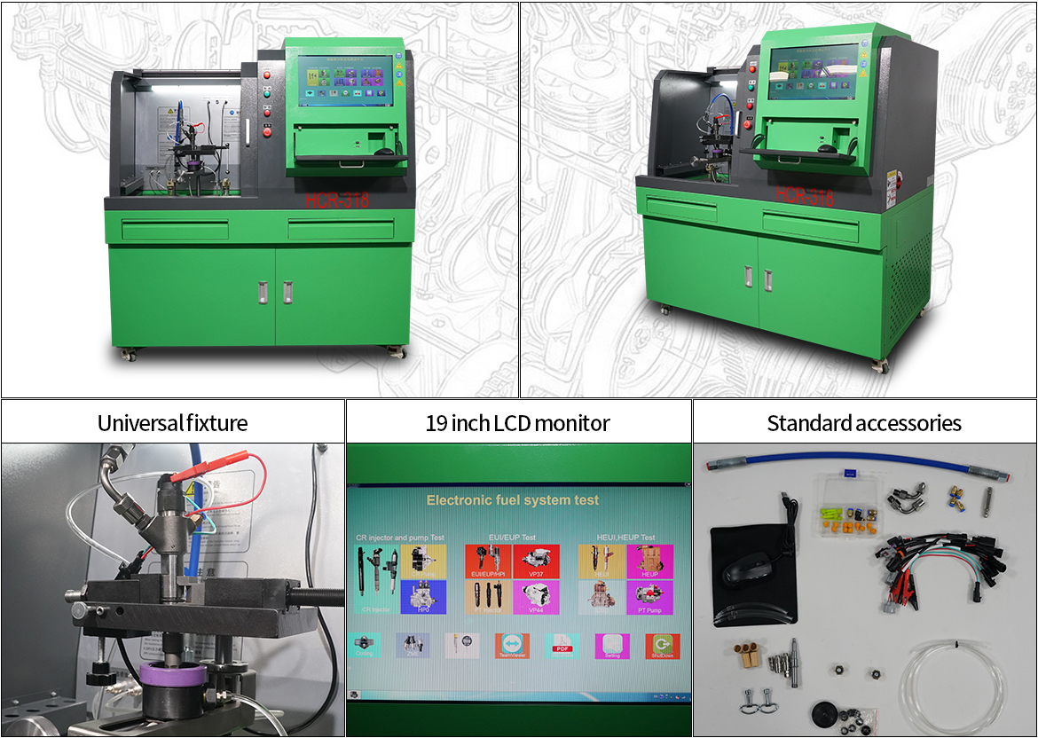 Common Rail Injector Test Bench HCR-318 Features