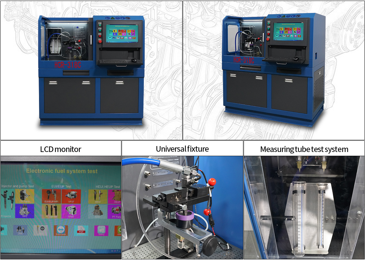 Common Rail Injector Test Bench HCR-318C Features